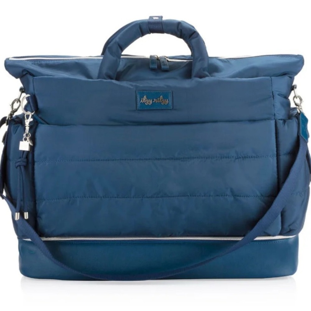Itzy Ritzy Dream Weekender Hospital & Travel Bag - Navy
